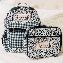 Load image into Gallery viewer, Leopard Ruffle Backpack