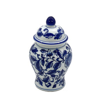 Load image into Gallery viewer, Small Chinoiserie Ceramic Decorative Tea & Ginger Jar 8": Pink