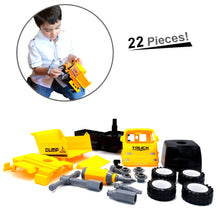 Load image into Gallery viewer, Dump - Take-Apart-Put-Together/2-Toys-In-1 Truck Toy
