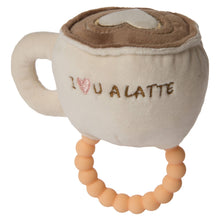 Load image into Gallery viewer, Sweet Soothie Hot Latte Teether Rattle
