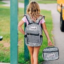 Load image into Gallery viewer, Leopard Ruffle Backpack