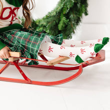 Load image into Gallery viewer, Bow Knit Tights: 6-12 MONTHS