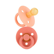 Load image into Gallery viewer, Itzy Soother™ Natural Rubber Paci Sets: Blossom + Rosewood