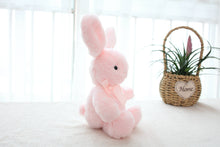 Load image into Gallery viewer, Plush Soft Bunny, Pink, 9"