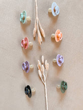Load image into Gallery viewer, Itzy Soother™ Natural Rubber Paci Sets: Blossom + Rosewood
