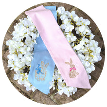 Load image into Gallery viewer, Cotton Pique Sash:pink or blue 74 inch