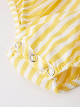 Load image into Gallery viewer, Spring/Summer Chick Floral Embroidery Smocking Girls Romper