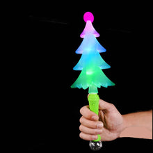 Load image into Gallery viewer, Flashing Christmas Tree Stocking Stuffer Kids Wand Toy