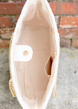 Load image into Gallery viewer, Quentin Quilted Tote IVORY