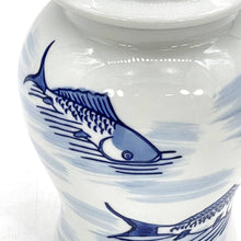 Load image into Gallery viewer, Small Chinoiserie Ceramic Decorative Tea & Ginger Jar 8": Pink