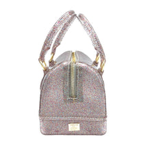 Load image into Gallery viewer, Ruby Multi-Sparkle Jelly Purse: Crystal Heart Edition