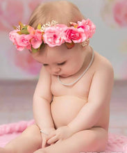 Load image into Gallery viewer, Sterling Silver Baby's 1st Pearls Bracelet Keepsake Gift: Medium 1-5 Years