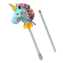 Load image into Gallery viewer, Fancy Prancer Unicorn Stick Horse (2-piece With Connector)