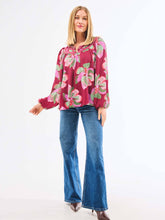 Load image into Gallery viewer, Janelle Top | Center Stage Plum