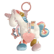 Load image into Gallery viewer, Itzy Friends Link & Love™ Activity Plush with Teether Toy: Unicorn