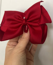 Load image into Gallery viewer, Oversize Bow Satin Headband