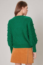 Load image into Gallery viewer, Shake Your Pom Pom Sweater: Fuchsia
