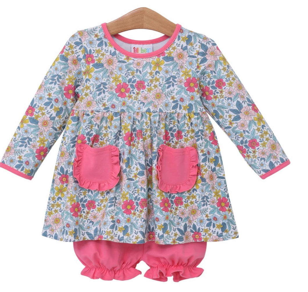 Meadow Floral Bloomer Set