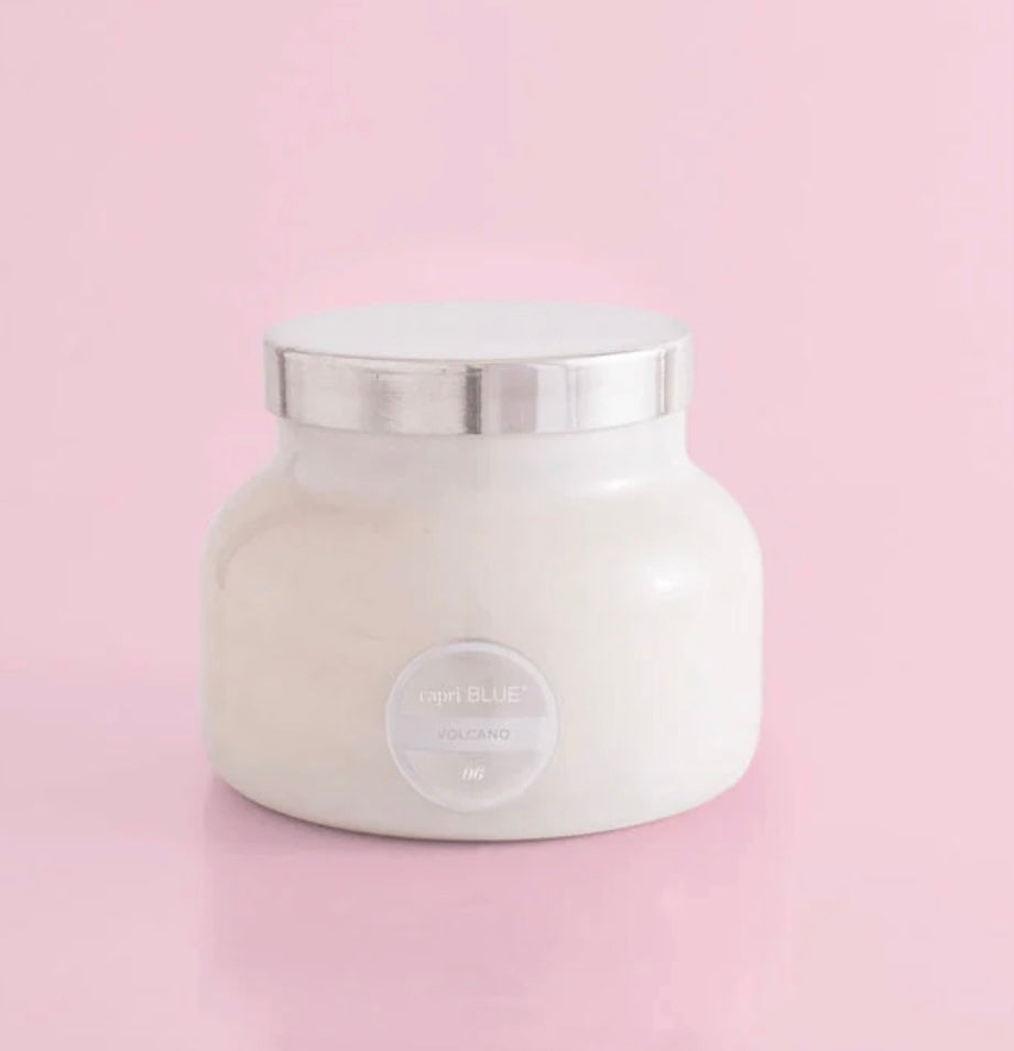 Volcano White jar 19oz