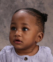 Load image into Gallery viewer, 14K Gold-Plated Ball Stud Earrings for Baby &amp; Kids
