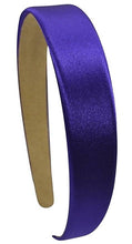 Load image into Gallery viewer, 1 Inch Wide Satin Arch Headband - 11 Colors!: Ivory
