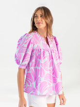 Load image into Gallery viewer, Maggie Sail Away Blue top by Mary Square

