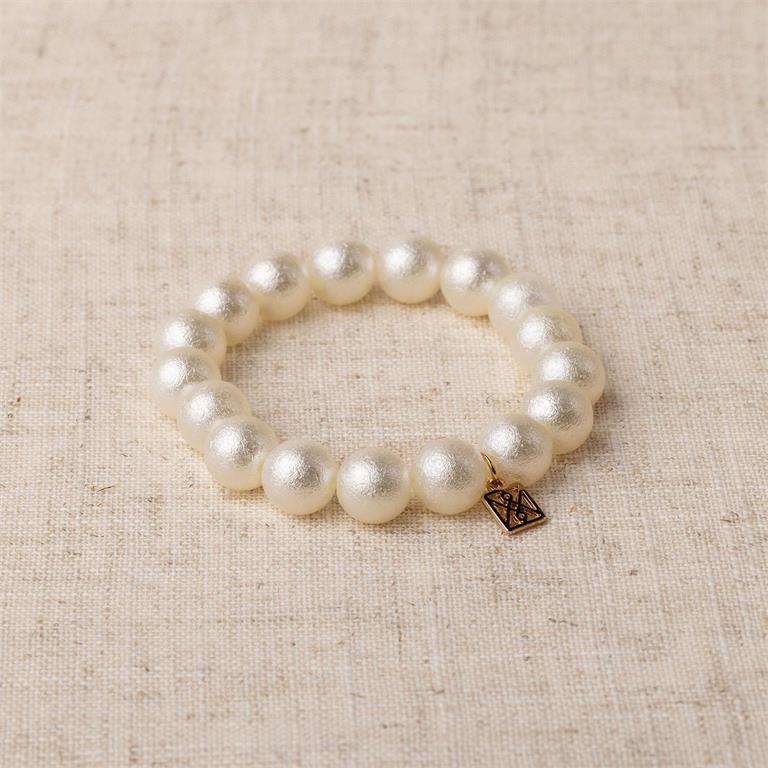 Christie Cotton Pearl Bracelet