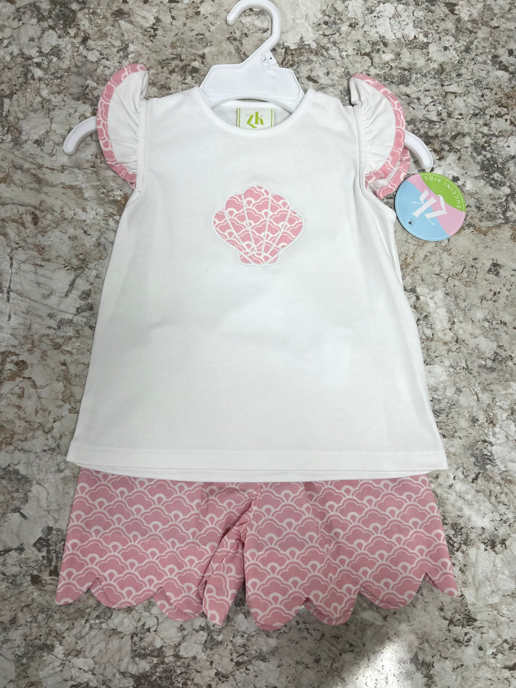 Seashell Kendal set By Zuccini Kids