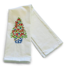 Load image into Gallery viewer, Towel - Tree in Red Ribbon
