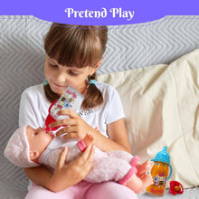 Load image into Gallery viewer, Baby Doll Bottles with Magic Disappearing Milk &amp; Juice
