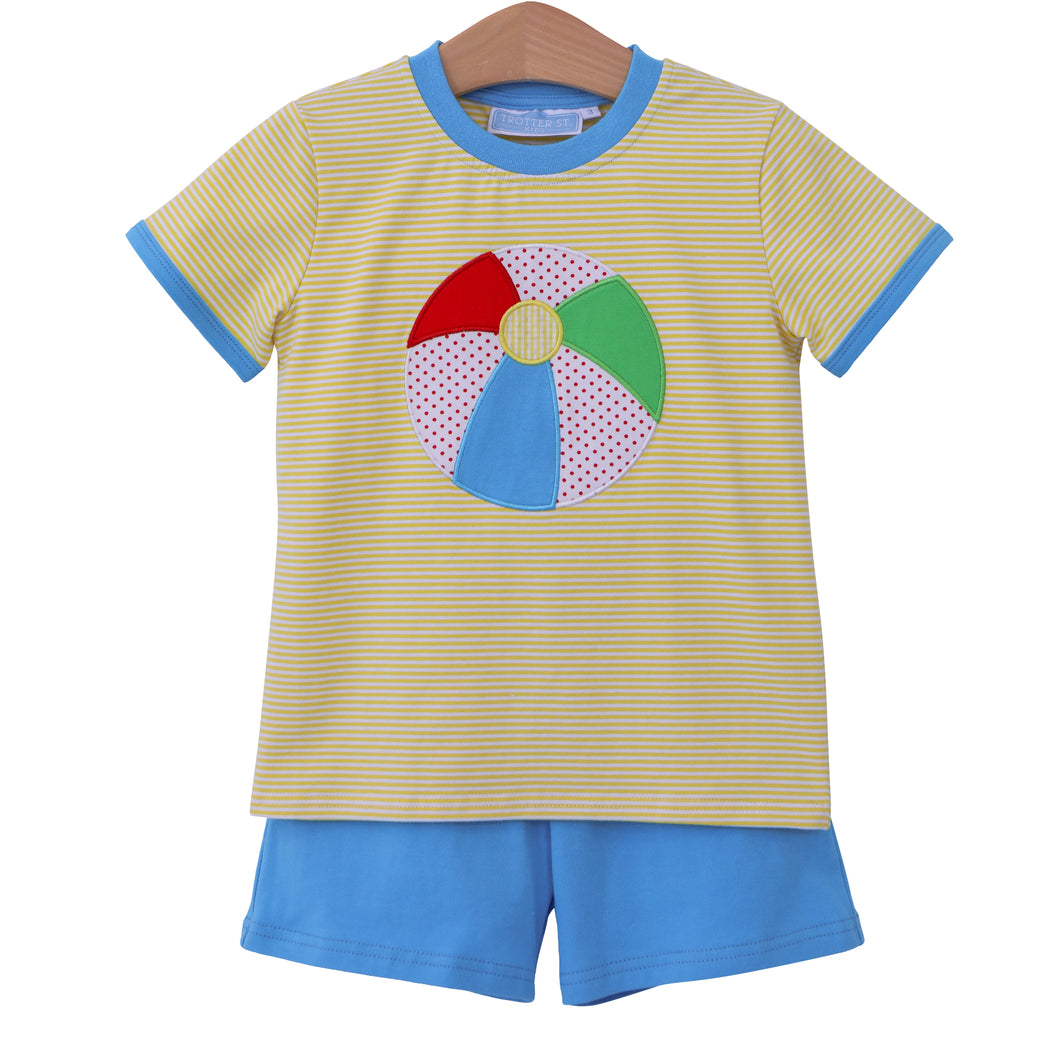 Beach ball short set by Trotter Street