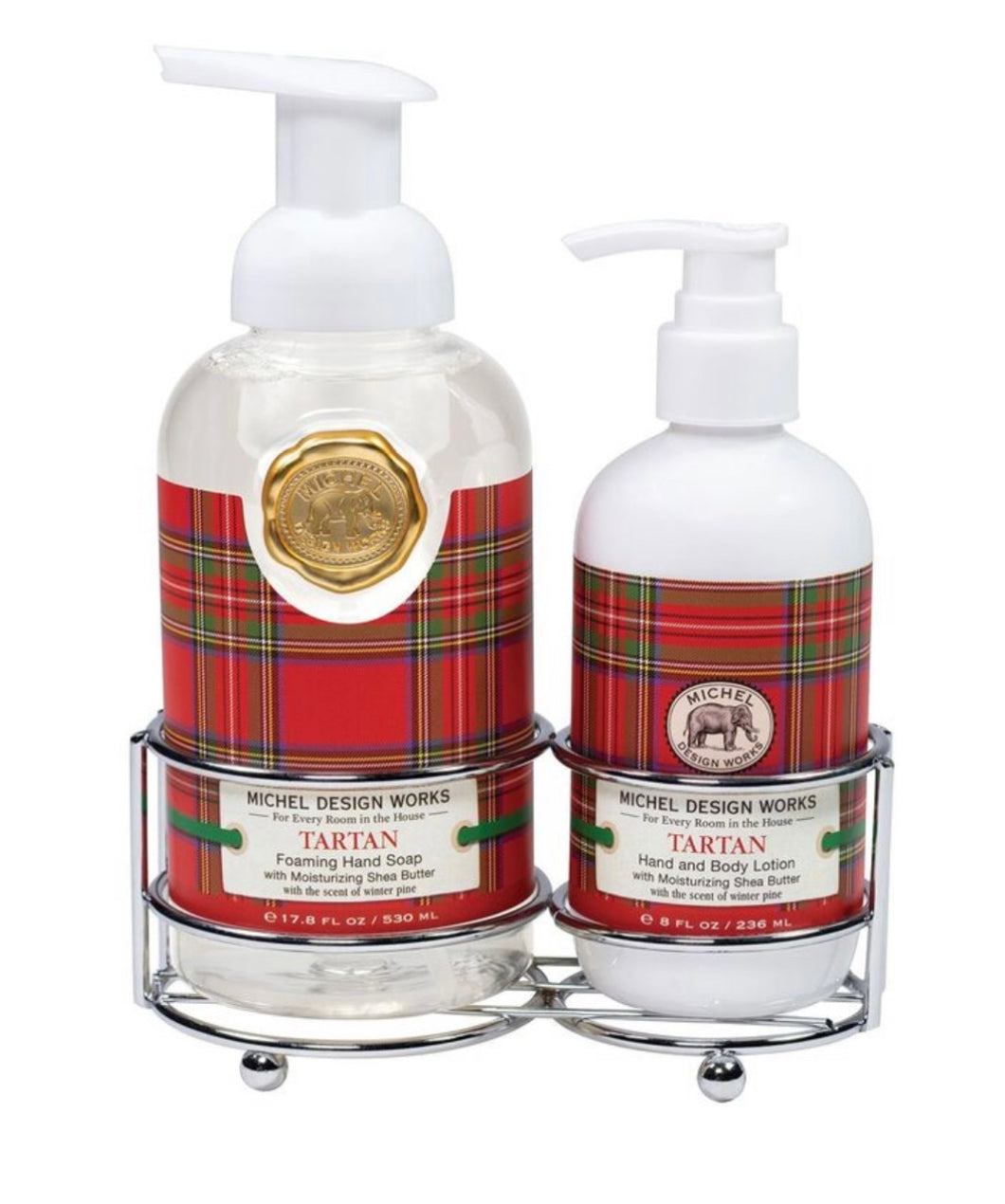 MDW Tartan Hand Care Caddy