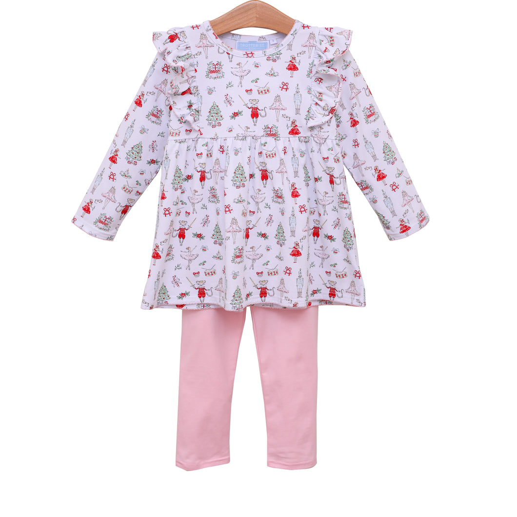 Nutcracker Ballet Pant set By Trotter Street Kids