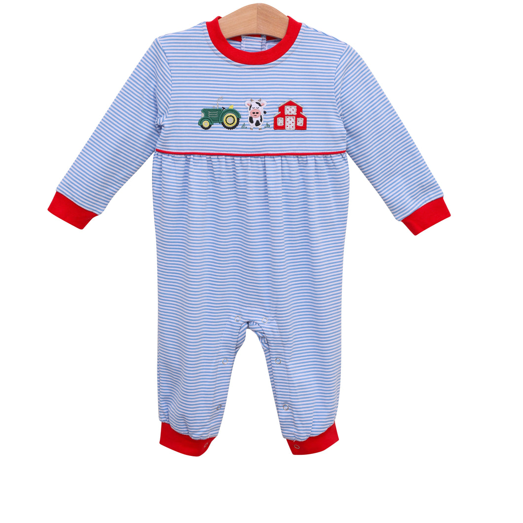 Farm Romper By Trotter Street Kids