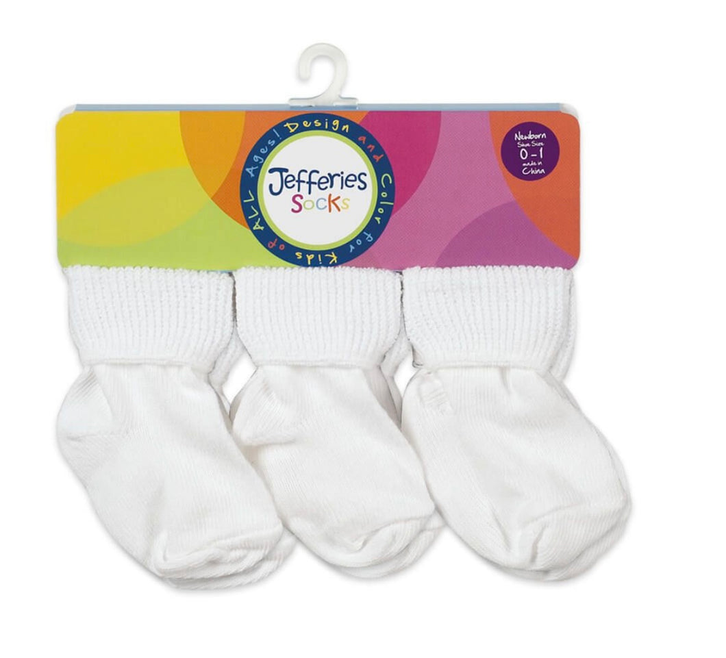 Jefferies 2108 Socks Classic Turn Cuff Bootie Socks 6 Pair Pack