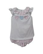 Pastel Mouse Ruffle Short Set by City Beautiful