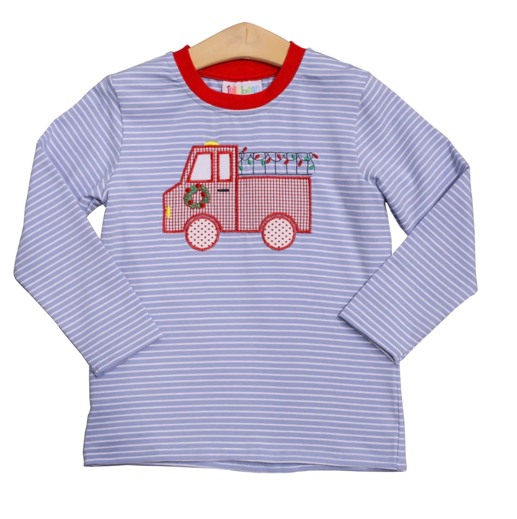 Christmas Firetruck Shirt