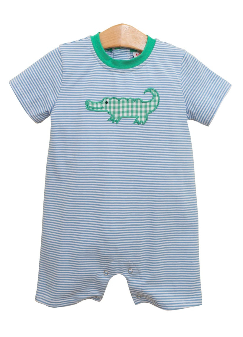 Alligator romper by jellybean