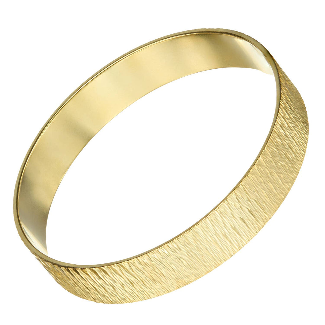 Gold Bangle Bracelet