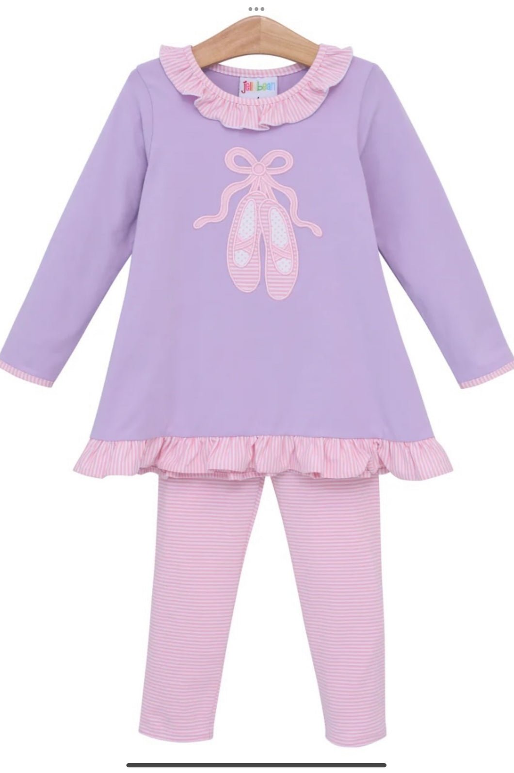 Ballet Shoes Appliqué pant set