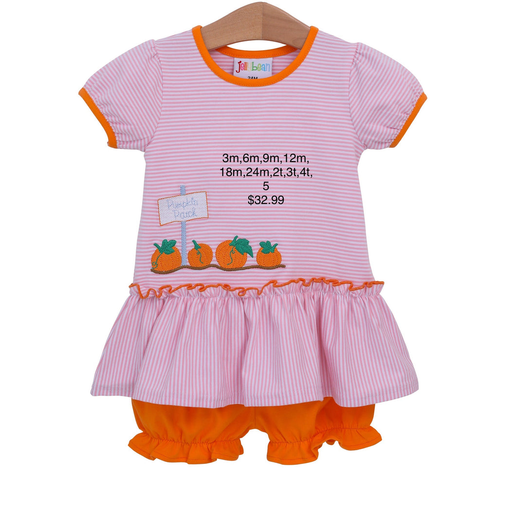 Pumpkin Patch short set by Jellybean