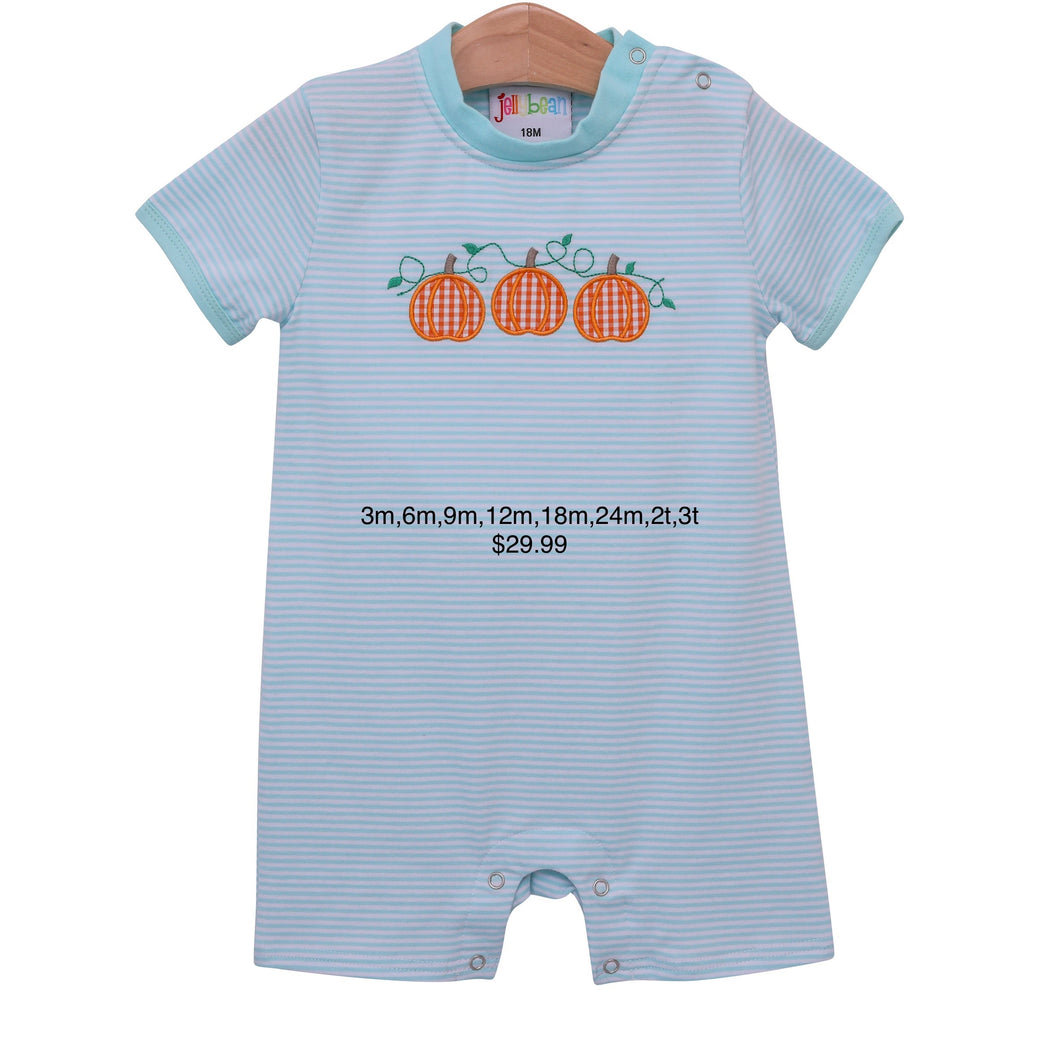 Pumpkin trio romper by jellybean