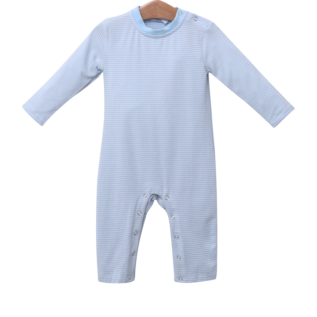 James LS Romper Light Blue by Jellybean