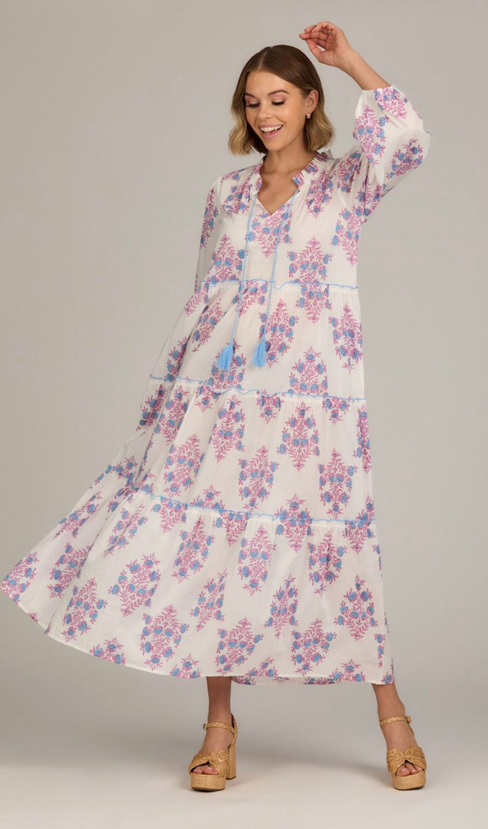 Farris Maxi Dress By Mudpie