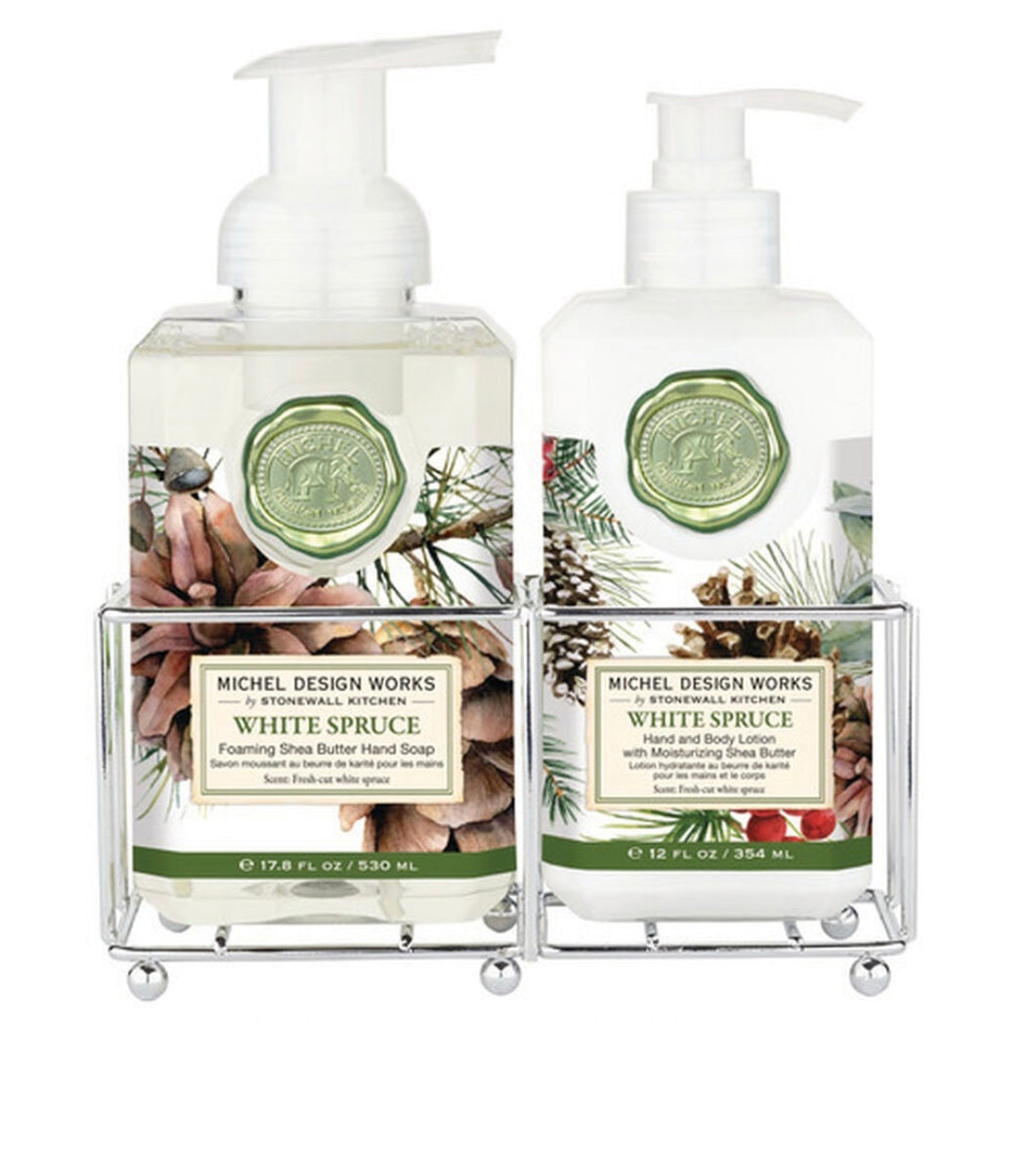 MDW White Spruce Hand Care Caddy