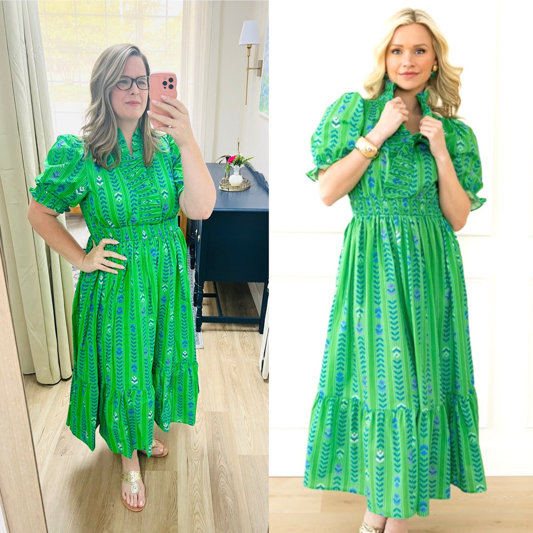 Spring dreams Green Maxi