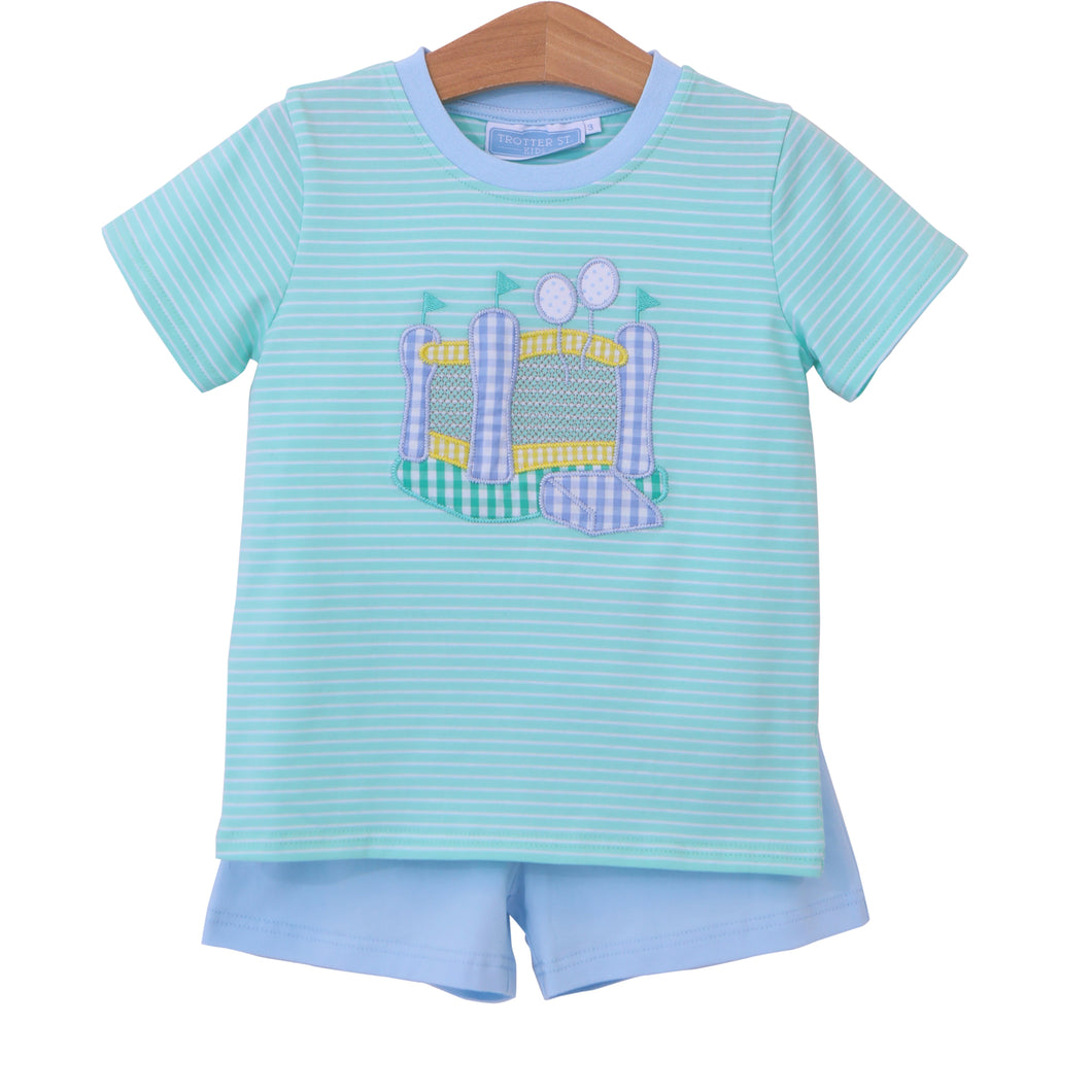 Bounce house short set by Trotter Street