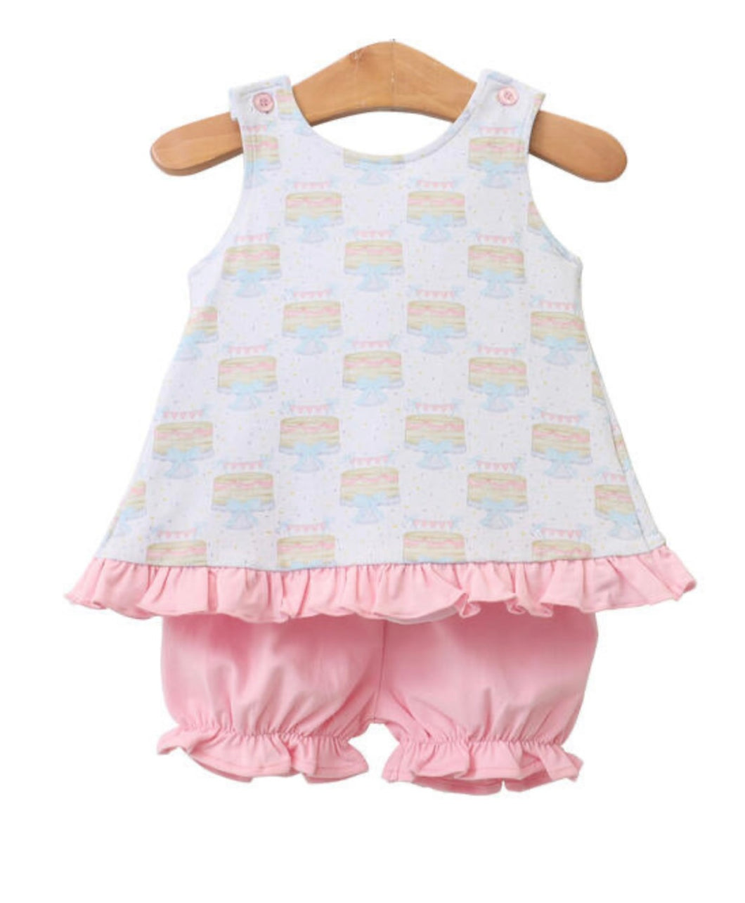 Birthday Celebration bloomer set by Trotter Street Kids
