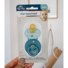 Load image into Gallery viewer, Itzy Soother™ Natural Rubber Paci Sets: Harbor + Coast
