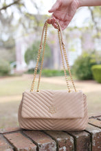 Load image into Gallery viewer, Leigh Quilted Crossbody TAUPE
